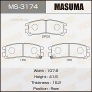 ������� ����. ���. Mitsubishi 3000 GT 94-/ Galant 2.0i 16v 88-96/ 1.8GLSi/ 2.0TD/ 2.0i V6 24v/ 2.5 V6 14v 93-97 MS3174 ����
