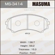 ������� ����. ���. Mitsubishi Pajero III 00-/Mazda E2000/2200 91- MS3414 ����