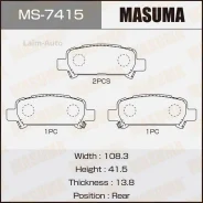 ������� ����. ���. Subaru Legacy/ Impeza/ Forester 2.0-T 92-02 MS7415 ����