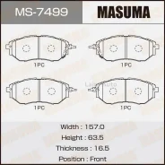 ������� ����. ���. Subaru Legacy IV 3.0 03-/ Outbak 3.0 03-/ Tribeca (B9) 3.0 05- MS7499 ����