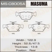 ������� ����. ���. Subaru Forester 2018-2024/Subaru Impreza 2016-2024/Subaru Legacy 2014-2024/Subaru Legacy B4 2014-2020 MSC8005A ����
