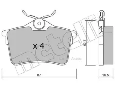������� ����. ���. Citroen / Citroen LCV / Peugeot / Peugeot LCV308 I (4A_, 4C_) : 1.4 16V 1.6 16V 1.6 BioFlex 1.6 HDi 2208160 ����
