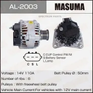 ��������� Masuma, Nissan / MRA8DE (14V/110A) Masuma AL2003 AL2003 ����