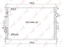 �������� ���. ��� �, � ford mondeo (07-),volvo xc60 (07-),xc70 (07-) m,a Luzar [LRC1041] LRC1041 ����