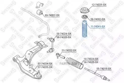 ��������-������� ������������ ���������! Nissan Maxima CA33 00 Stellox 1174041SX 1174041SX ����