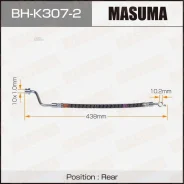 ����� ����. ����. KIA- /rear/ Sorento II LH Masuma BHK3072, ����� BHK3072 ����