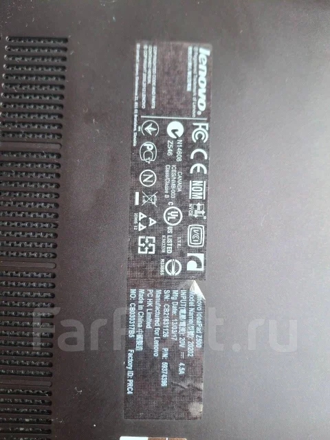 Lenovo IdeaPad Z500. ���� 500���, WiFi: 1, Bluetooth: 1, ����������� �� 1��. ����