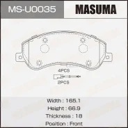 ������� �������� FORD Transit 2011-2014, Volkswagen Amarok 2010-2020 MSU0035 ����