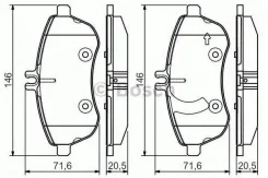 ������� ��������� �������� �������� Mercedes BENZ W204 2006 [178Bosch986495104] 986495104 ����