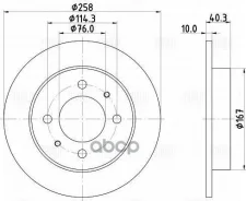 ���� ��������� ������ Hyundai Coupe (RD)/Elantra 2000 [178Triallidf084612] DF084612 ����