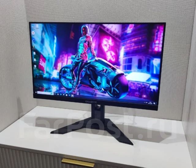 Gigabyte. 24", ���������� �� (LCD, LED, QLED) ����