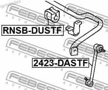   ! Renault Duster 1.6/1.5D 10 Febest 2423Dastf 2423DASTF 