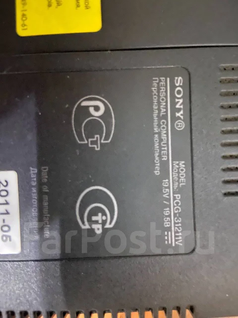 Sony VAIO PCG. 11.6", 1,3����, ��� 4 ��, ���� 455���, WiFi: 1, Bluetooth: 1, ����������� �� 1��. ����