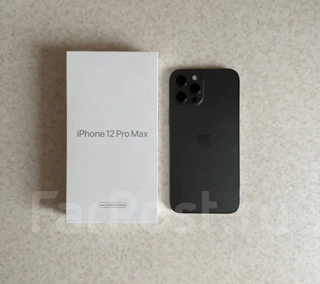 Apple iPhone 12 Pro Max. �/�, 256 ��, ������, 3G, 4G LTE, NFC ����
