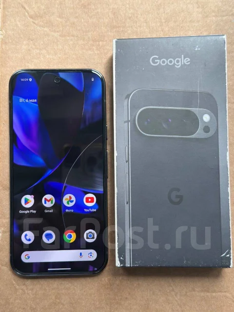 Google Pixel 9 Pro. �/�, 128 ��, ������, 3G, 4G LTE, 5G, Dual-SIM, ����������, ���������, NFC ����