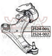 ����� �������� ����� ASVA 2524-002 2524002 ����