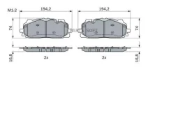 ������� �������� ��������! Audi A4/A5/Q5/Q7 1.4TFSI-2.0TFSI/2.0TDI/3.0TDI 15 Bosch 0986424429 0 986 424 429 0986424429 ����