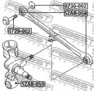 ���������� Suzuki Baleno/Esteem SY413/SY415/SY416/SY418/SY419 1995-2001 0730-002 Febest 0730-002 0730002 ����