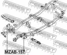����������� ��������� ������� ������ | ����� ����/��� | Febest MZAB157 MZAB157 ����