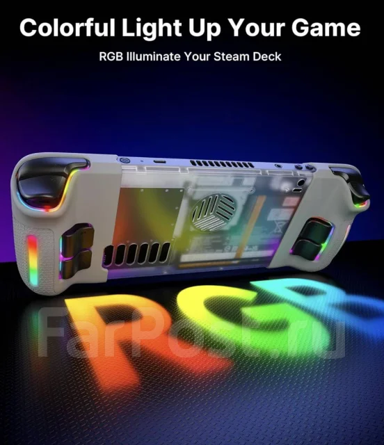 ���� ��� Steam Deck Jsaux RGB Back Plate (PC0106A) ����