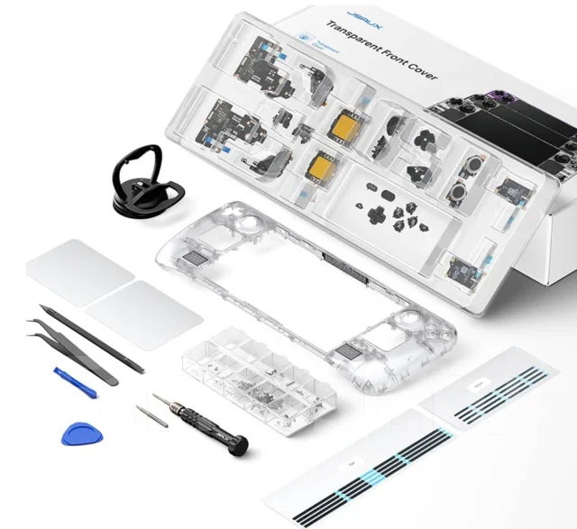 ���� ��� Steam Deck Jsaux Transparent Front Cover (PC0108) Clear ����