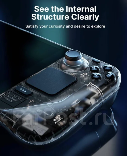 ���� ��� Steam Deck Jsaux Transparent Front Cover (PC0108) Clear ����