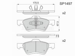 ������� ��������� HI-Q/Sangsin Brake SP1497, �������� SP1497 ����