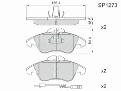 ������� ��������� HI-Q/Sangsin Brake SP1273, �������� SP1273 ����