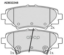 ������� ��������� ������ Mazda 3 13- Allied Nippon ���. adb32248 ADB32248 ����