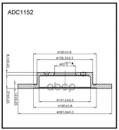 ���� ��������� ������ Chevrolet Cruze (J300) 09- / Chevrolet Cruze (J305) 11- / Opel Astra J 09-15 Allied Nippon ���. adc1152 ADC1152 ����