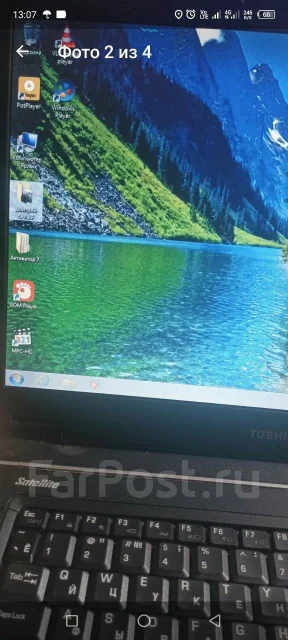 Toshiba. 14.1", 1,5����, ��� 2048 ��, ���� 120���, WiFi: 1, Bluetooth: 1, ����������� �� 1��. ����