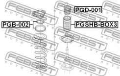 ��������� ����� ��������� ������������ �������� | ����� ����/��� | Febest PGB002 PGB002 ����