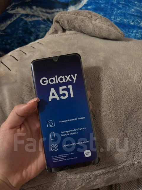 Samsung Galaxy A51. �/�, 128 ��, �����, 3G, 4G LTE, 5G, NFC ����