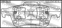   ! Ford Focus 1.4-2.0/1.6TDCi-2.0TDCi 04, Mazda 3 1.4-2.0TDCi 03 Febest 0501BLR 0501BLR 