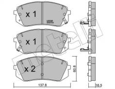   ! Hyundai ix35, KIA Carens/Sportage 1.6-2.0i/CRDi 07 Metelli 2207830 2207830 