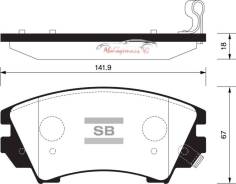   ,        . Sangsin Brake SP2175 SP2175 