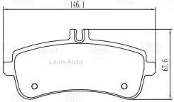 ������� ����. ��� �/� Mercedes S (W221) (05-)/S (W222) (13-) ����. ���. (PF 2413) PF2413 ����