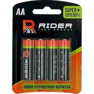   Rider Super+, AA (LR6), 1.5, 4 , . LR6-4BL+ 