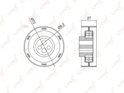 ����� ���������� ����� ��� AUDI 80 2.6-2.8 91-94 / A4 2.6-2.8 95-00 / A6 2.6-2.8 94-97 / A8 2.8 94-96 Lynxauto PB1005 PB1005 ����