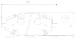 ������� ��������� �������� ��� ����������� Chevrolet Tracker (20-) | ����� | Chevrolet Tracker (20-) Trialli PF2261 PF2261 ����