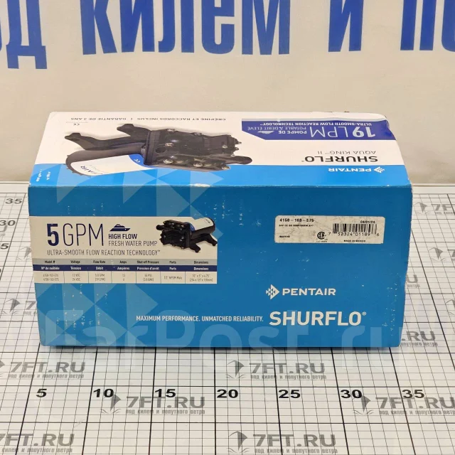 �������� Shurflo Marin Aqua King II Supreme 5.0 GPM 4158-163 24� 7� 18,8�/��� 3,8��� 255�125�121�� ����