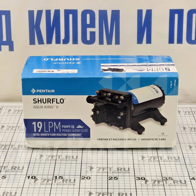 �������� Shurflo Marin Aqua King II Supreme 5.0 GPM 4158-163 24� 7� 18,8�/��� 3,8��� 255�125�121�� ����