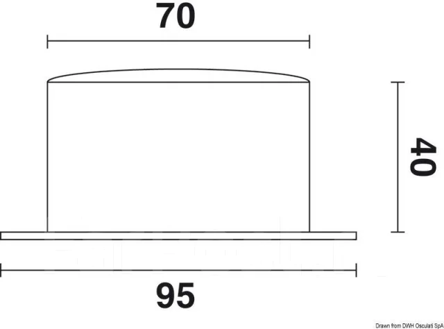 �������� Altitude 842 95�40�� �70�� �� ������������ ������, Osculati 28.750.01 ����