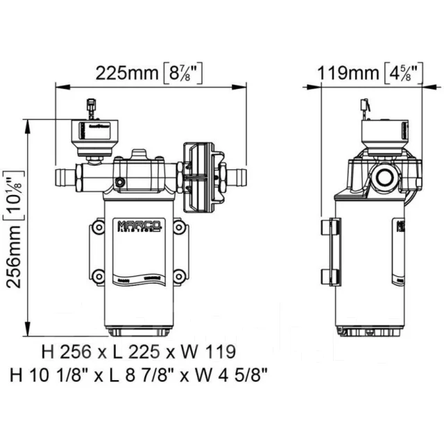 �������� �������������� ��������������� Marco UP14/E 16469013 24 � 46 �/��� 3,5 ��� � ������� ���������� ����