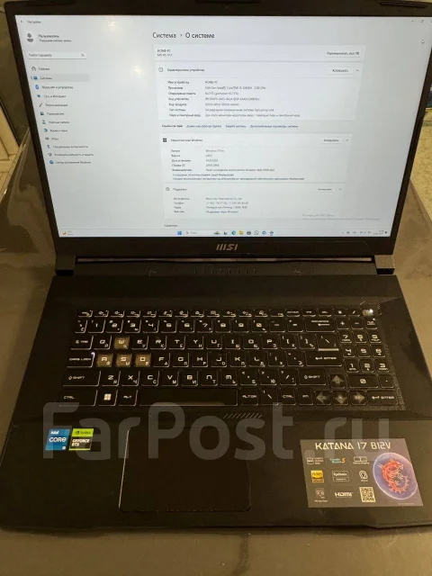 MSI Katana 17 B12V ����