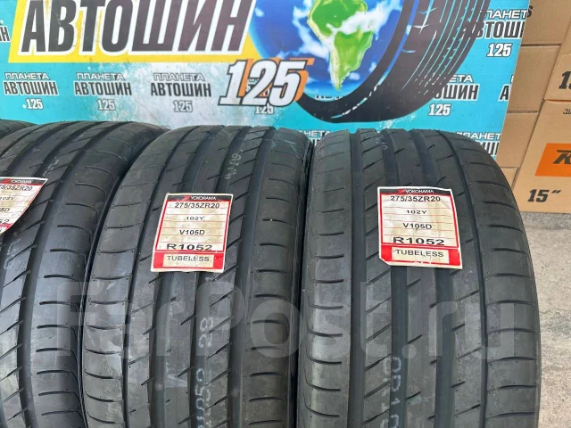 Yokohama Advan Sport V105D. ������, 2023 ���, �����. ��� ����� �� ������ ����