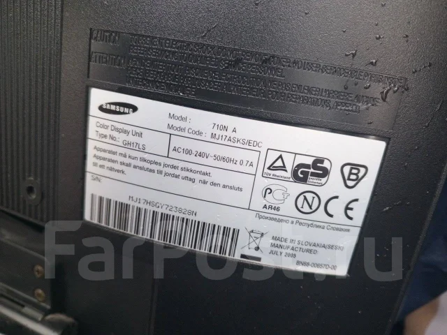 Samsung. 17", ���������� �� (LCD, LED, QLED) ����