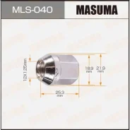 ����� Masuma 12x1.25, L=25.3��, ��� ����=19��, �������� MLS040 ����