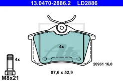 Ceramic Brake PADS 13047028862 ATE 13047028862 ����