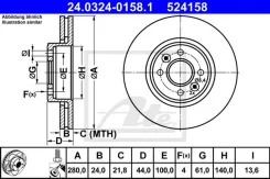 Power-DISC 24032401581 ATE 24032401581 ����